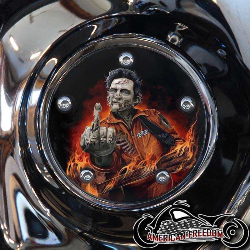 Custom Timing Cover - Johnny Cash Zombie - Click Image to Close